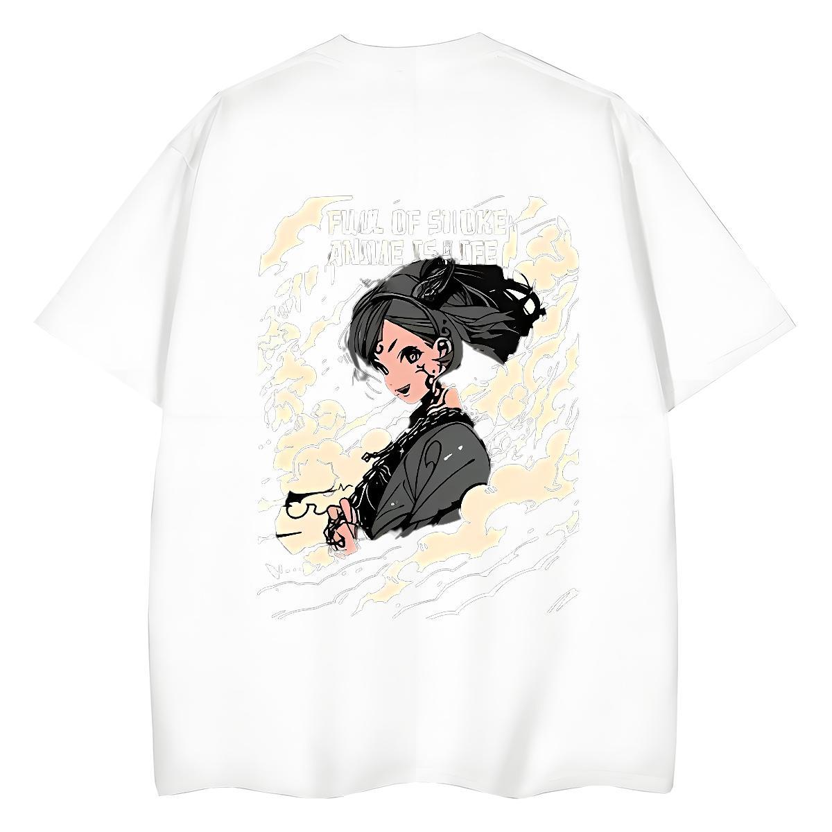 2024 DIY T-Shirts for Women 230g Cotton Short sleeve Soft Casual Daily Wear portrait Lady T shirt Popular DIY Printed Tops