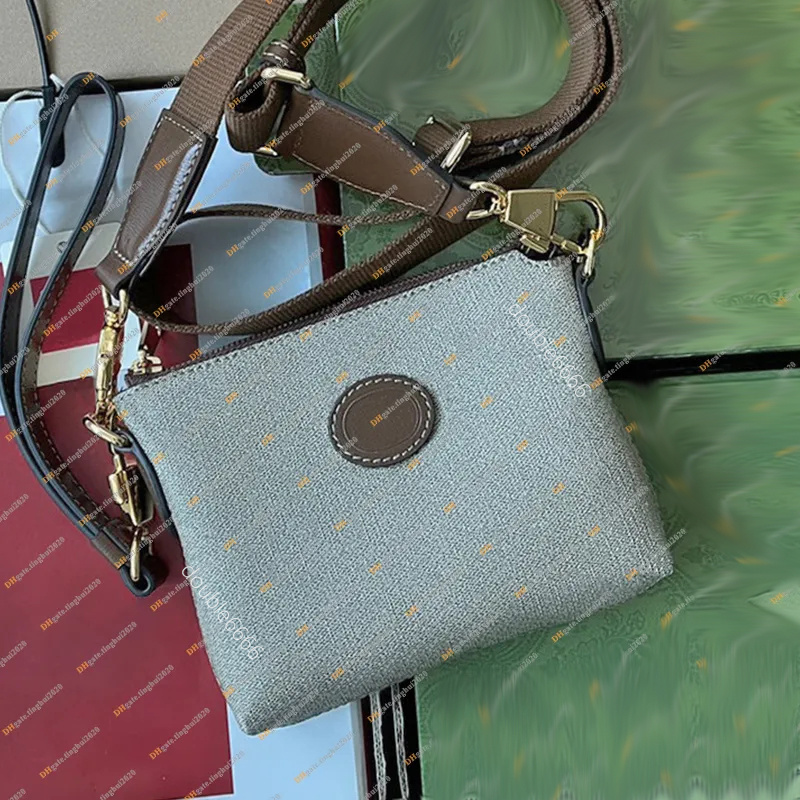 Designer men bag shoulder luxury bag wallet messenger bags handbag mens design crossbody 723306 purse card holder Interlocking type Postman bag