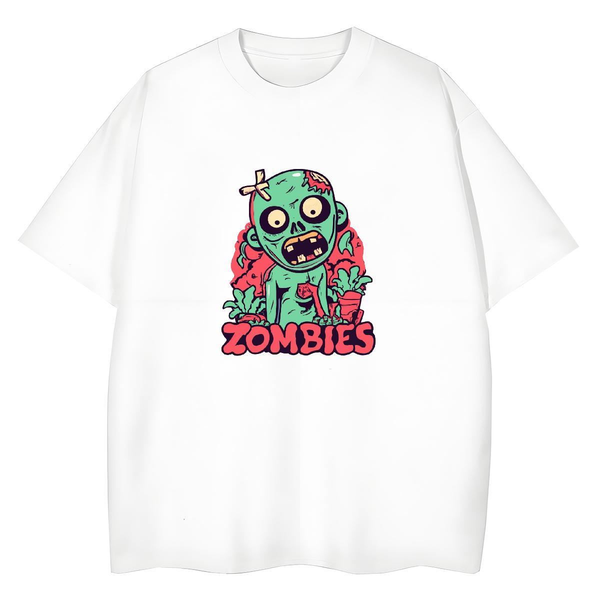 Soft T-Shirts for Men 230g 100% Cotton skull Sports Casual Oversized 4XL Breathable Tshirt for Man Woman Fashion Tops