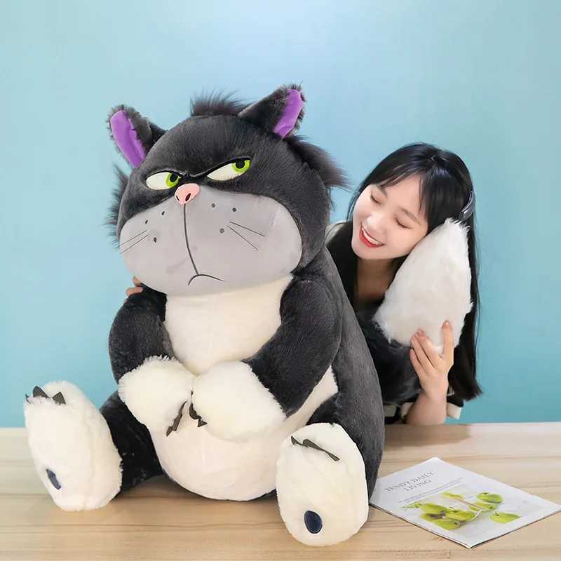 30CM Creative Lucifer Funny Cat Plush Toy Doll Lucifer Doll Ornaments Childrens Comfort Pillow Holiday GiftXJ250218