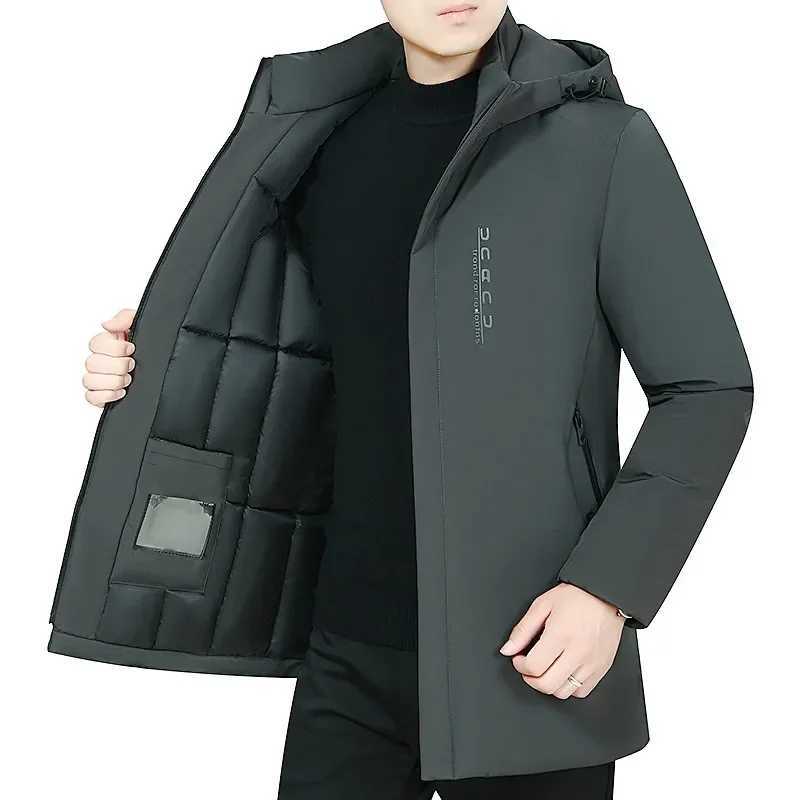 High Quality Winter Parka Men Thicken Cotton Jacket male Hooded Outwear Windproof Warm Coat Hooded Plus Size Overcoat Clothing LX241018