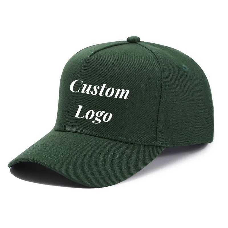 5 Panel Custom Baseball Caps For Men personality customization Women Hat Hip Hop Bone Trucker Hats Outdoor Leisure SnapbackX241018