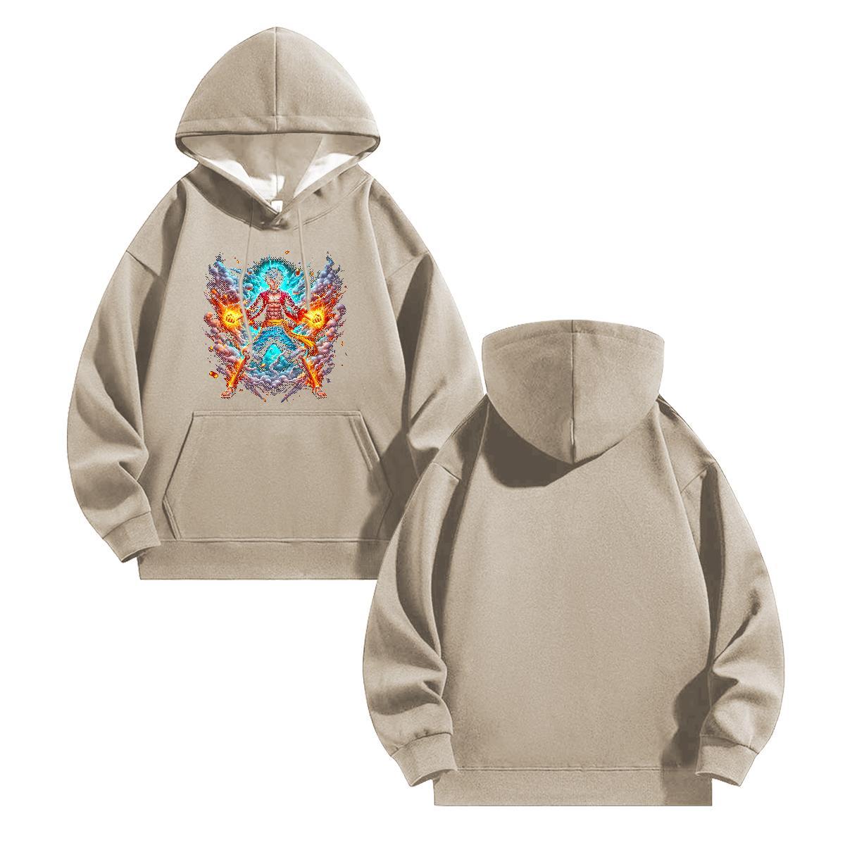 2024 DIY Men Sweatshirt hoodie Hooded Collar Long Sleeve Wholesale Hoodie Pullover Customized Top Hoodie Y2K Cotton 350g