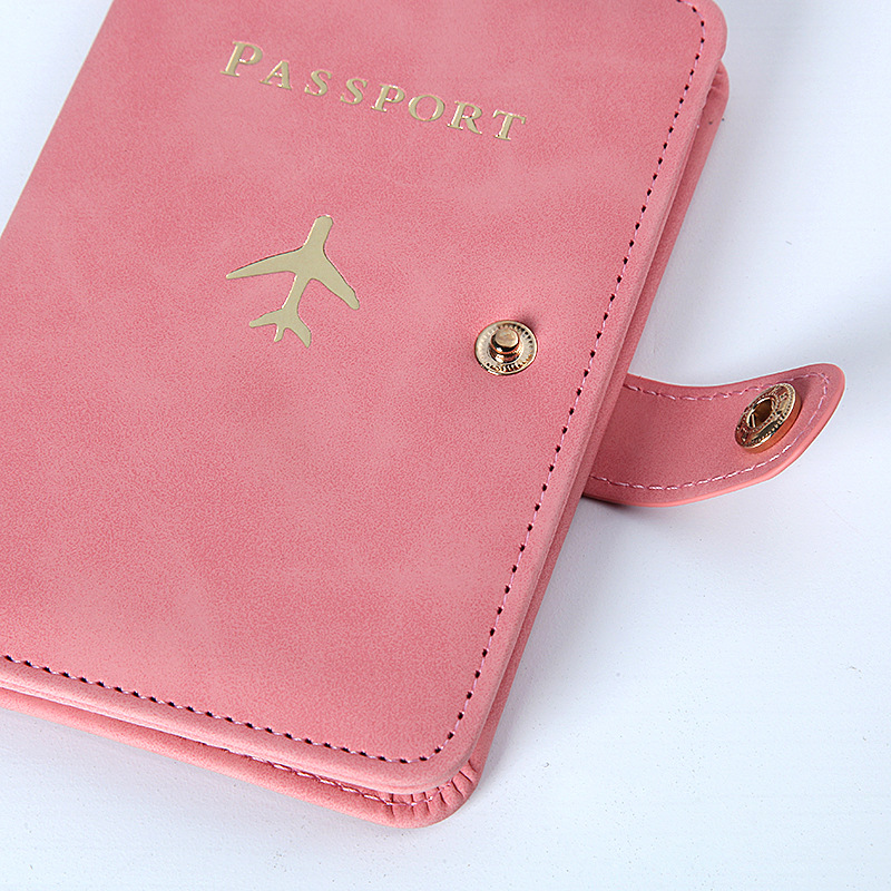 Passport Holder Cover Classic Travel Wallet Card Holder Pu Leather Wallets for Business Style
