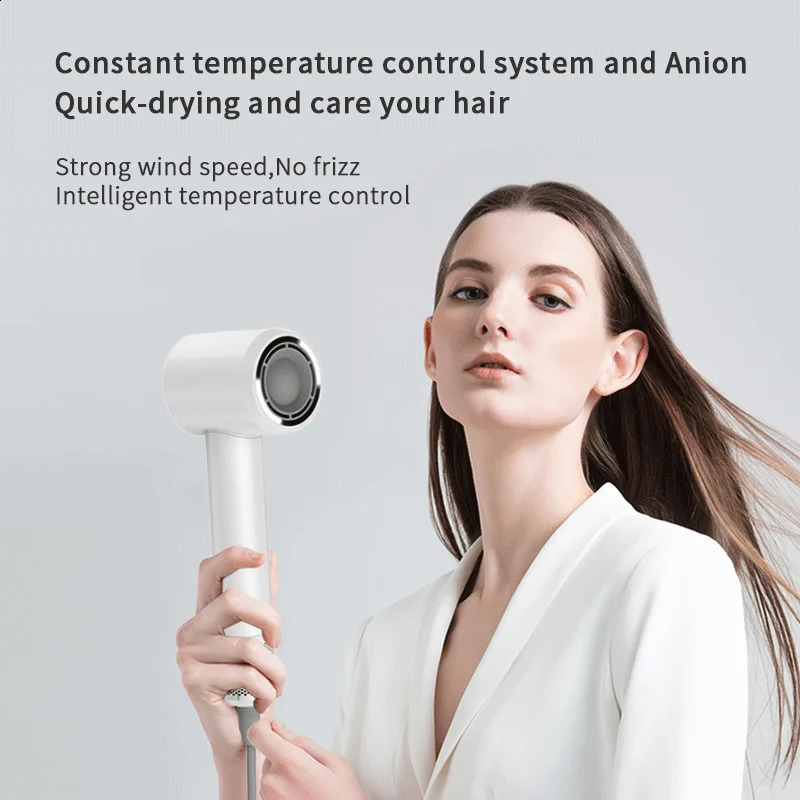 High Speed high anion Smart Intelligent Temperature Control Hair Dryer PLUZZ X116 241017
