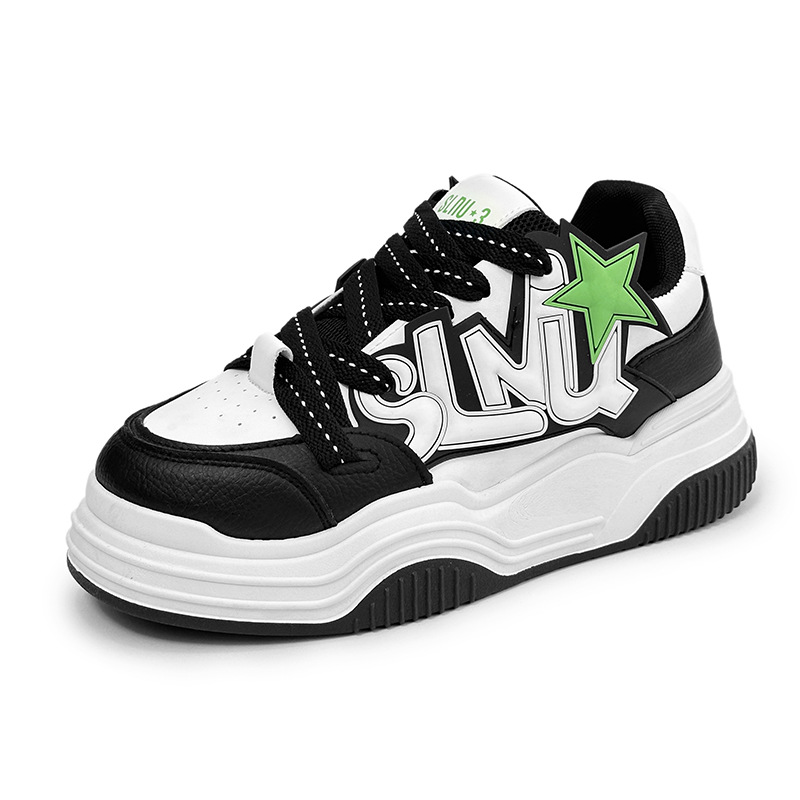 Men's New Thick Soled Height Increasing Fashionable Casual Sports Shoes