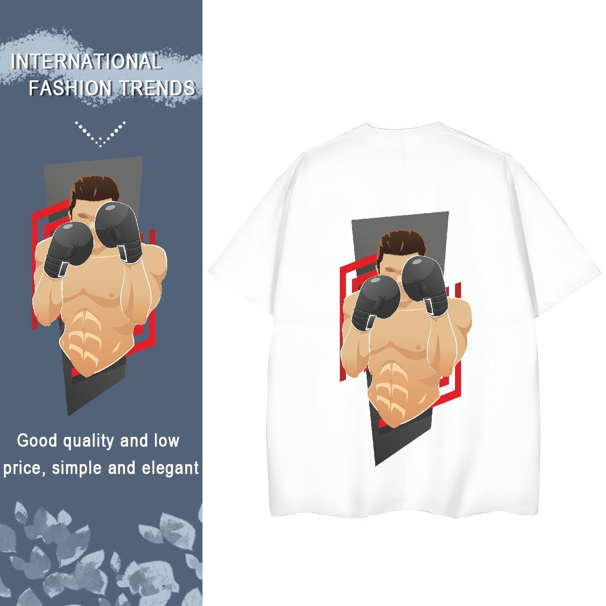 2024 Designer Womens T Shirts 230g Pure Cotton Short Sleeve O-Neck Daily Wear portrait Women Tshirts Soft Custom Printing Tops Tees