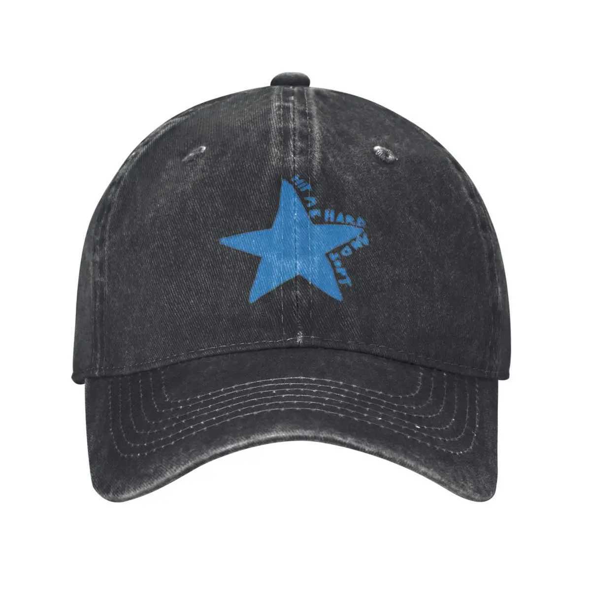 Blue Star Billies Hit Me Hard And Soft Unisex Baseball Caps Eilishs Distressed Denim Hats Cap Vintage Outdoor Summer HeadwearX241018