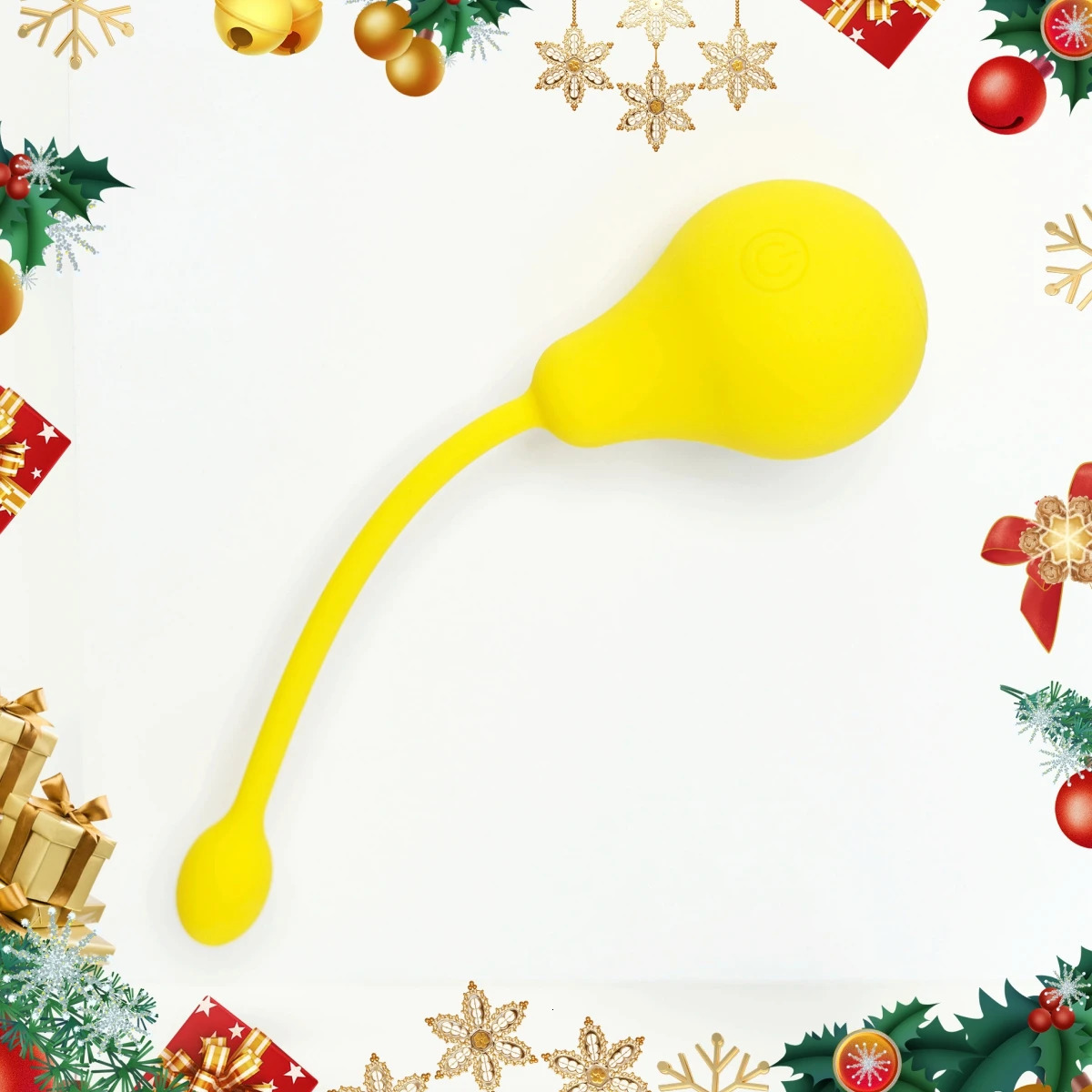 Key 18 vibrator egg skipping sex toy yellow pearl shaped Gspot stimulation long rope mini massage womens fashion 241009
