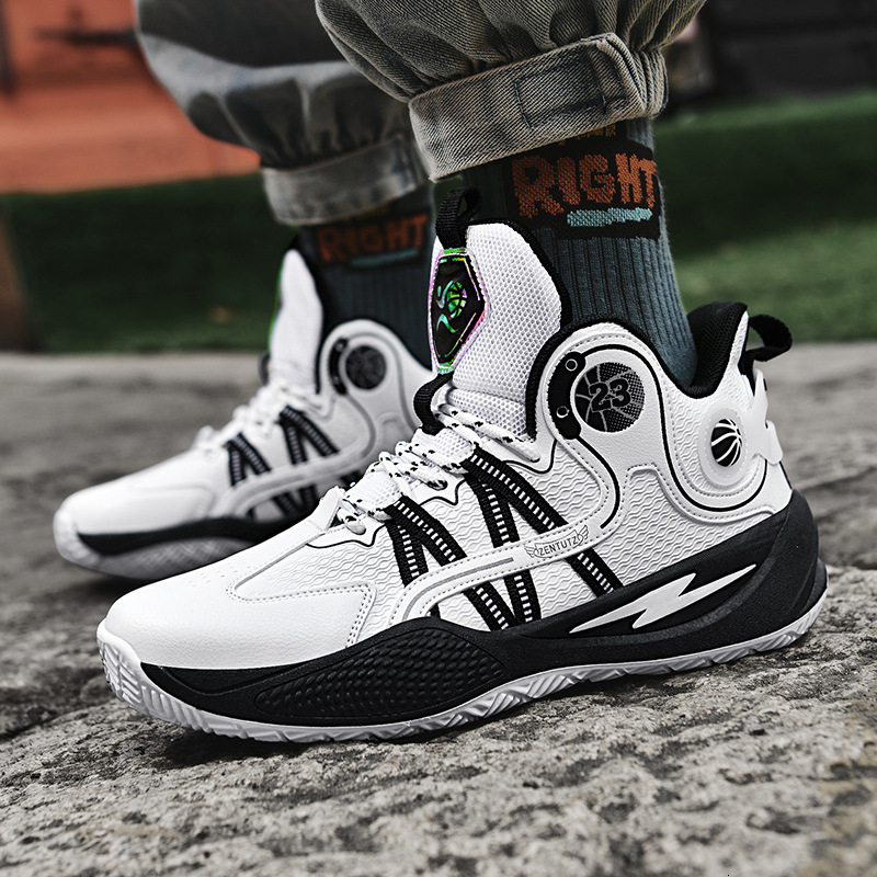 New basketball men, high top sports boots middle school students, cement sports shoes for men
