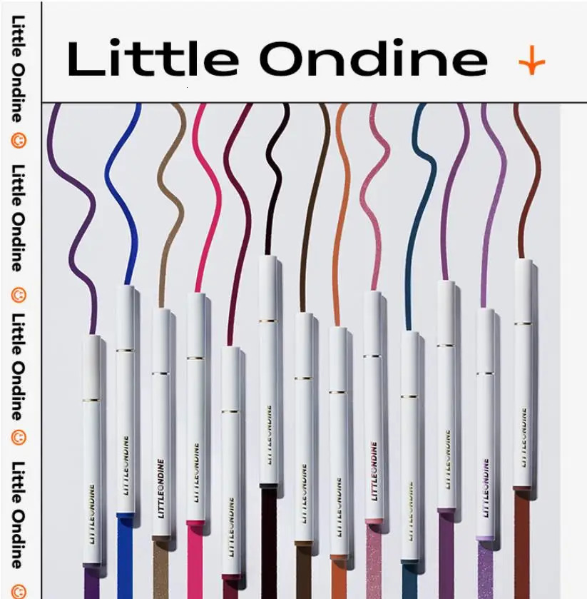 Small Ondine Colorful eyeliner Liquid Waterproof 24h Long term Makeup eyeliner 241018