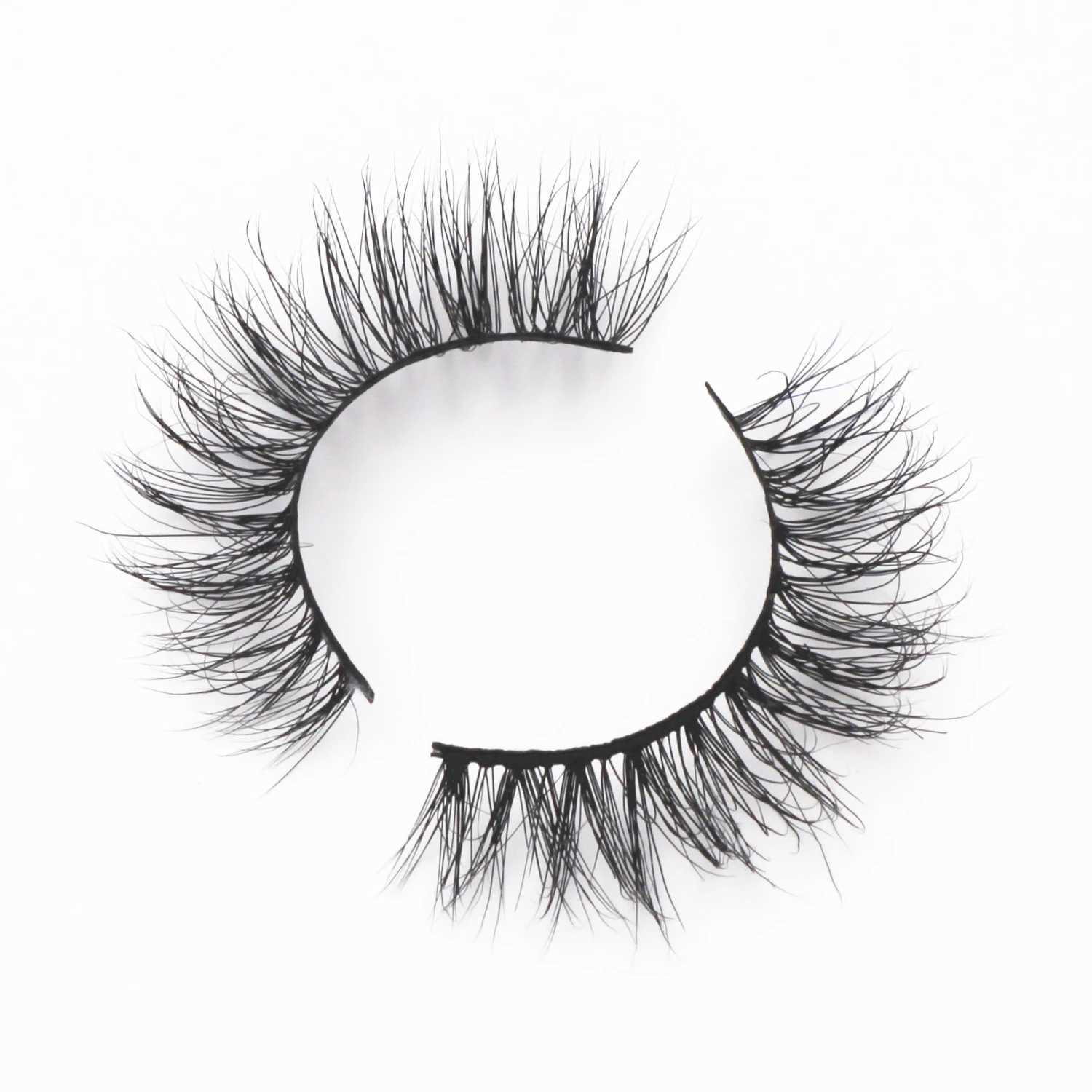 Mink Lashes Natural Eyelashes Short 3D Mink Eyelashes False Eyelashes Handmade Full Strip Lash Mink Lashes Makeup Fake EyelashesXJ241019
