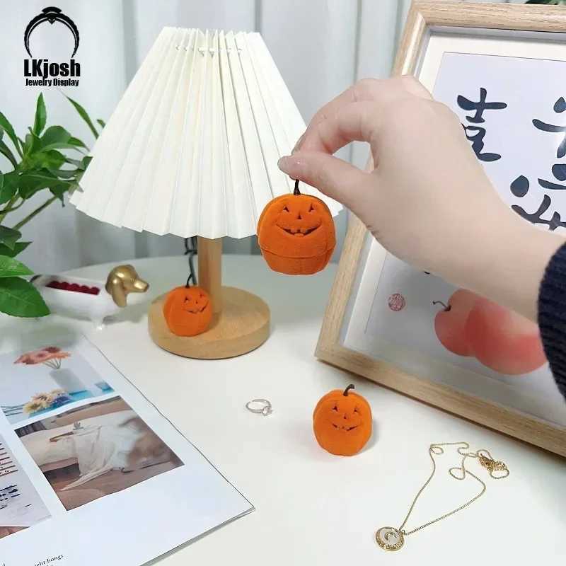New Halloween Pumpkin Jewelry Box Surprise Gift Box Cartoon Ring Box Pendant Earrings Jewelry Gift Box W241019