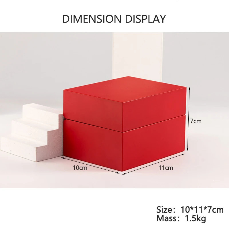 material frosted texture acrylic display box luxury gift box plush material 241018