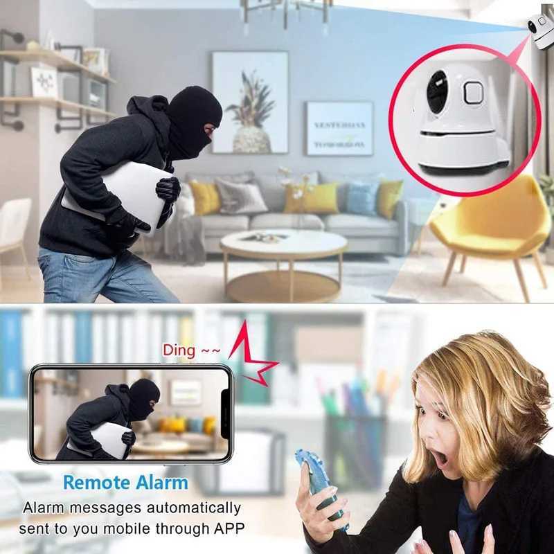 Camera HD 1080P Smart Home WiFi Camera Indoor IP Security Surveillance CCTV 360 PTZ Motion Detection Baby Pet Monitor WiFi Securite Cam Z250210
