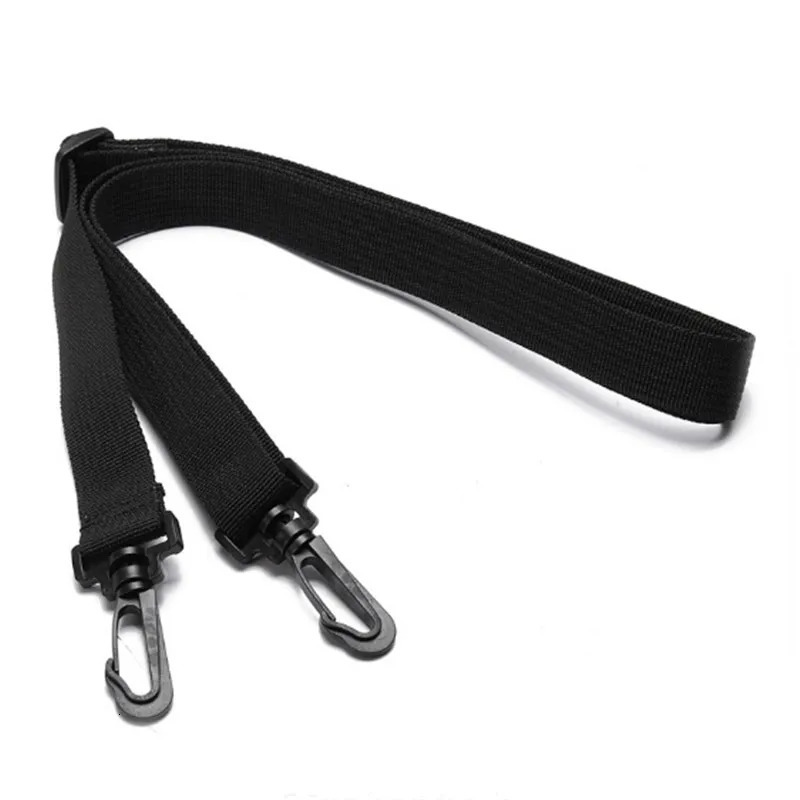 Black Long Straps Bag Part Accessories Adjustable Replacement Shoulder Strap Detachable Belt Messenger Bags 241017