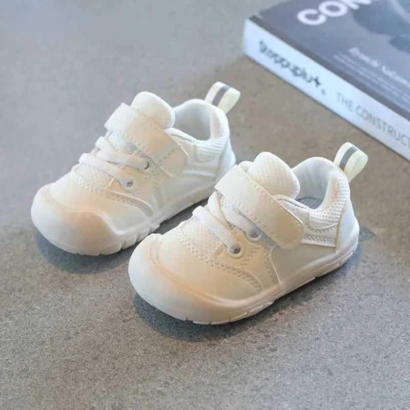 Athletic Outdoor Mesh Breathable Children Sneakers Soft Lightweight Baby Boys Girls Sport Shoe New 2024 Non-slip Toddler Kids Infant Casual Shoes H241