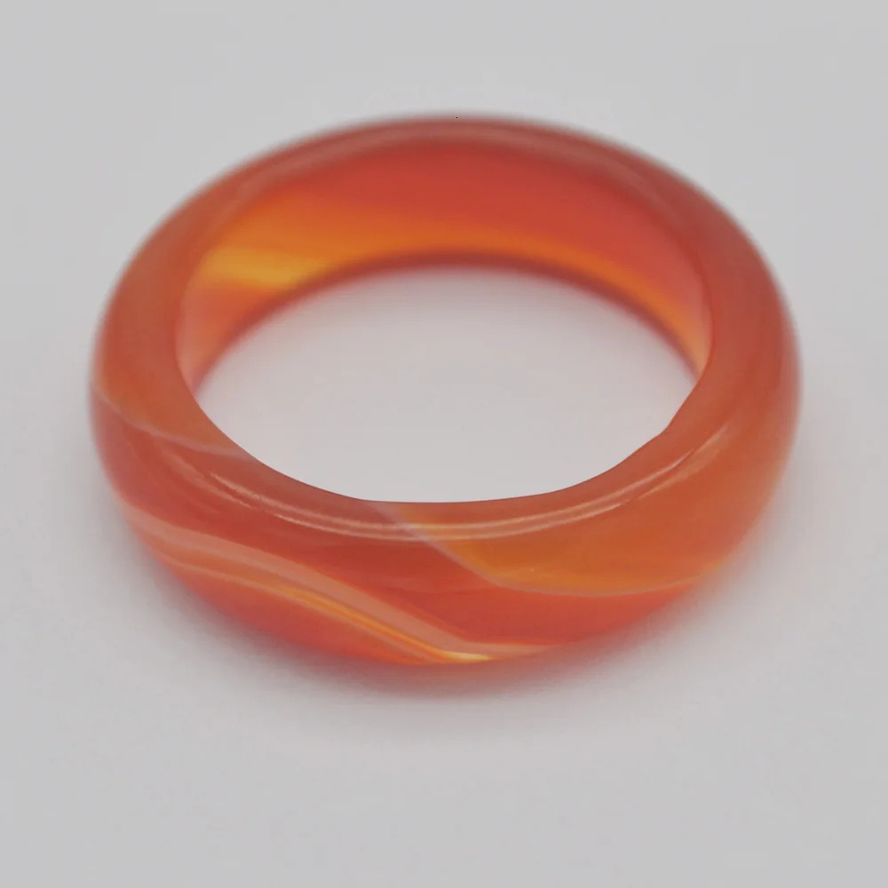 Natural Red Veins Carnelian Stone Finger Ring Size 7 9 Jewelry For Gift 241010