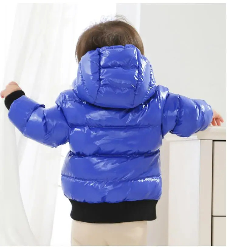 Baby Down Jacket Cottonpadded Coat Boys Girls Clothing Child Winter Thickening Outwear 241018