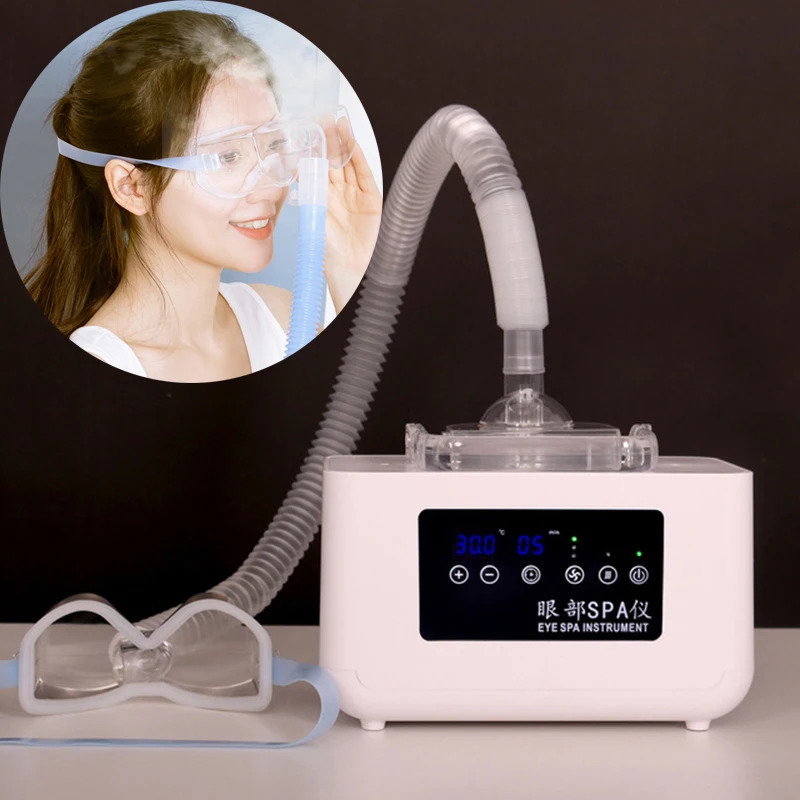 2024 Cold Spray Eye Massage SPA Instrument Fumigation Atomization Heating Compress Dryness Fatigue Relief Protection 241008