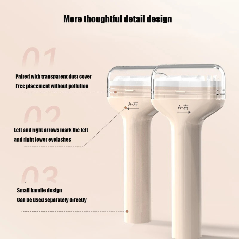 DEZONE double head lower eyelash seal makeup original product set waterproof stain free black liquid eyeliner pen 241018