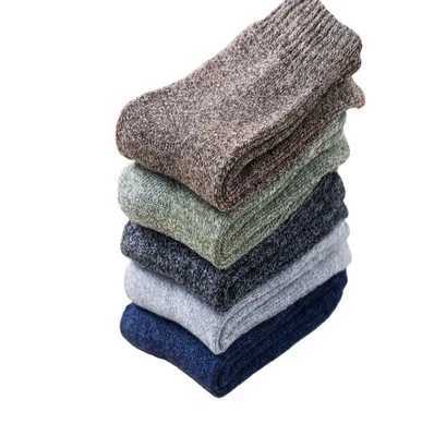 Winter Unisex Men Super Thick Warm High Quality Harajuk Retro Rabbit Hair Wool Cotton Cold Protection Women Thermosocks SocksXJ241019