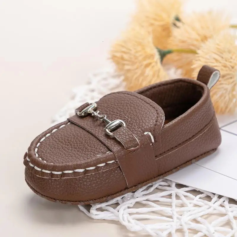 KIDSUN Baby Shoes Girls Boys Casual Leather Cotton Nonslip Softsole Infant Toddler First Walkers 241018