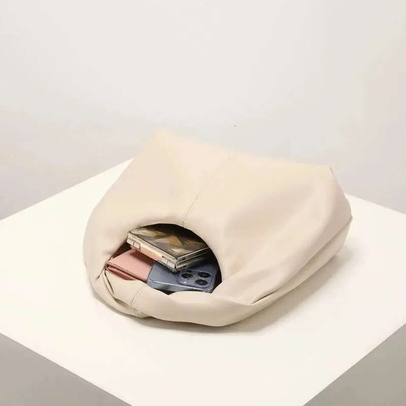 New Elegant Fashionable Twisted Square Solid Color Top Handbag Simple And Versatile Commuter Bag