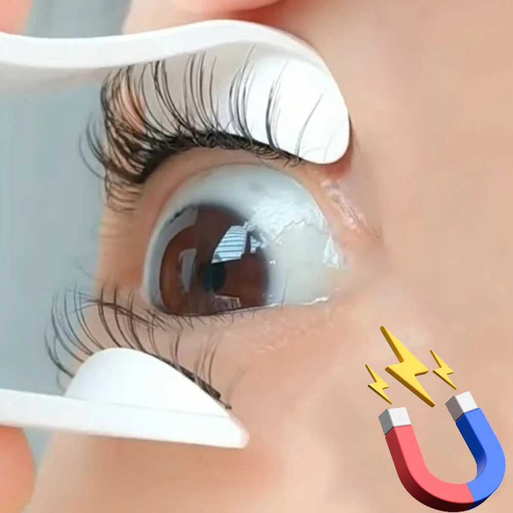 3D Magnetic False Eyelashes Set Reusable Natural Wispy Magnetic Fake Eyelash Easy To Wear No Glue Magnet Lashes with ApplicatorXJ241019