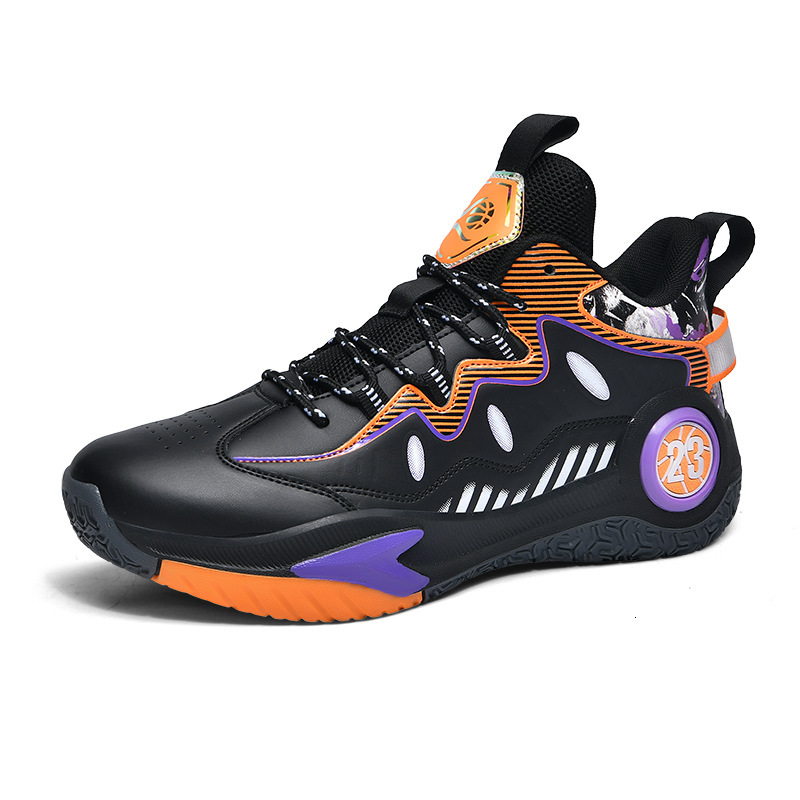Basketball for Men, High Top Teenagers, Middle School Students, Cement Ground Sports Running Shoes, Practical Football Shoes