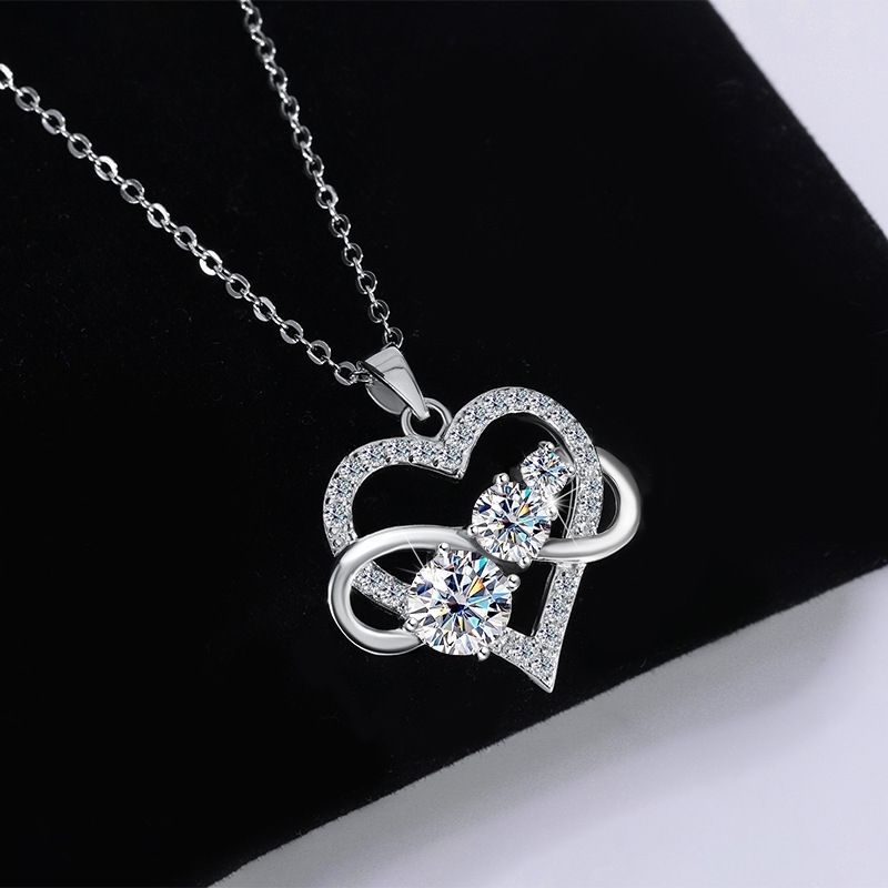 Fashionable and high-quality jewelry 925 sterling silver womens exquisite necklace Christmas party anniversary gift 241018