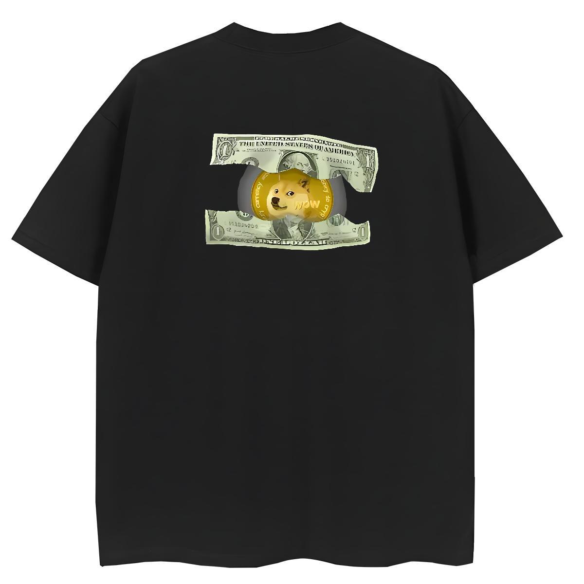 2024 DIY T shirt 230g 100% Cotton O Neck Short Sleeves Sports Street Wear moner Woman Tshirt Loose Custom Cartoon Tops Tees