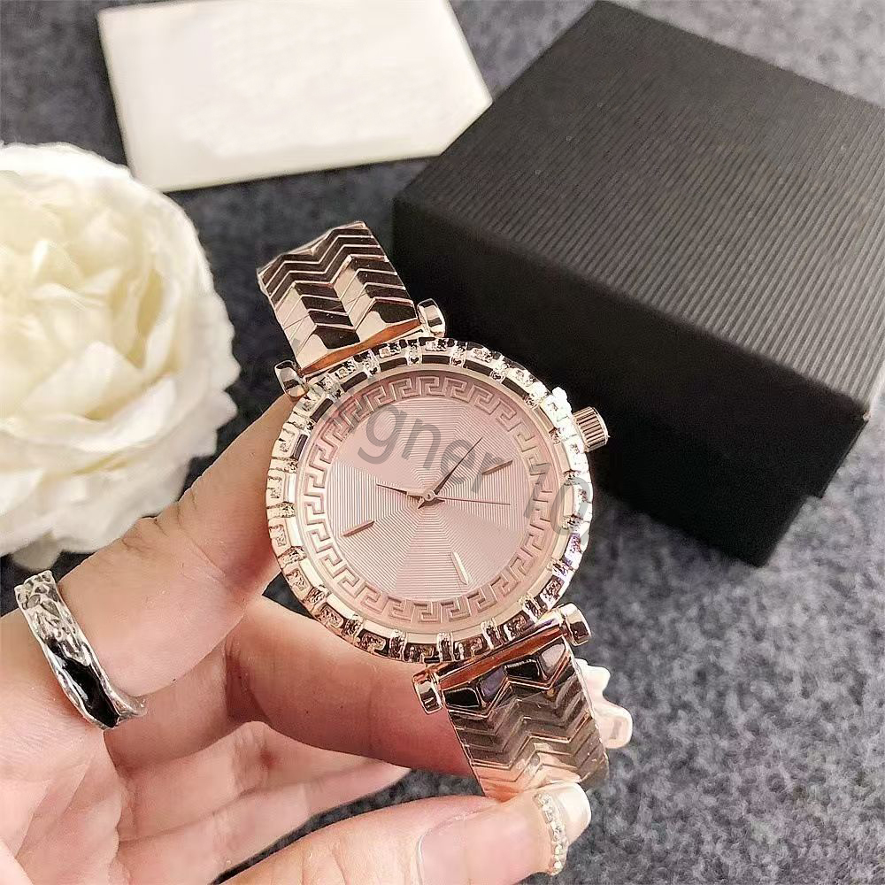 designer mens watches verseca watch quartz women watches Medusa Sapphire crystal glass v-tribute watches lady elegant Greek fret luxurys watches
