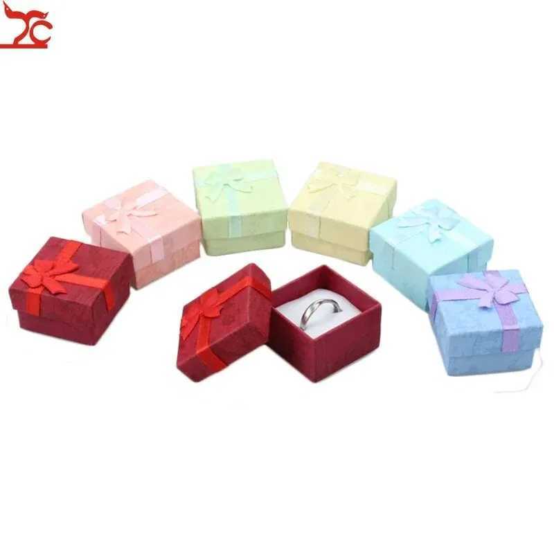 12 ring storage box earring storage gift box high-quality paper jewelry packaging container small jewelry box display W241019