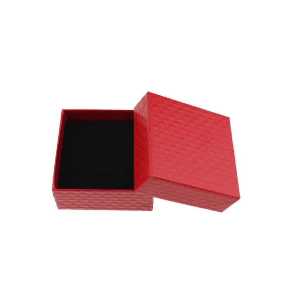 Earrings necklaces bracelets jewelry boxes wedding dates jewelry gift boxes exquisite solid color square display boxes high-quality W241019