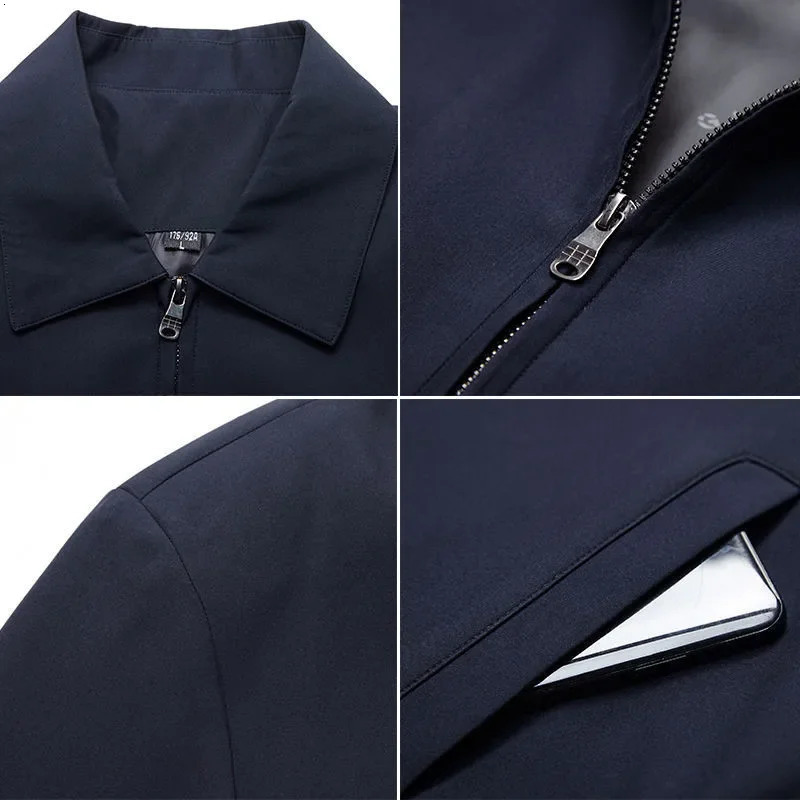 Aviation Airbus A340 Pilots Man Jackets Casual Loose Flip Collar Zipper Spring Autumn for Men Coat 241009