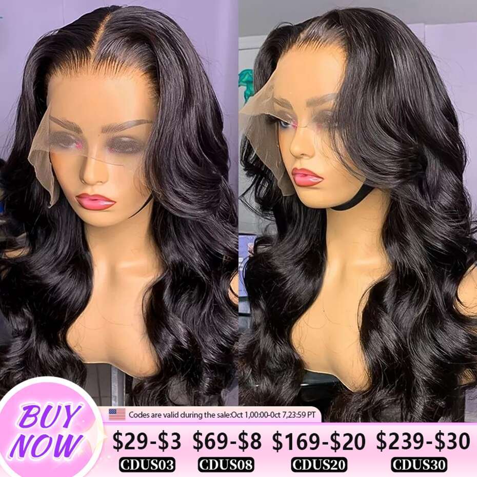 Wig Inch Lace Body Wave Front x Human Hair Wigs For Women Brazilian Pre Plucked Frontal s al