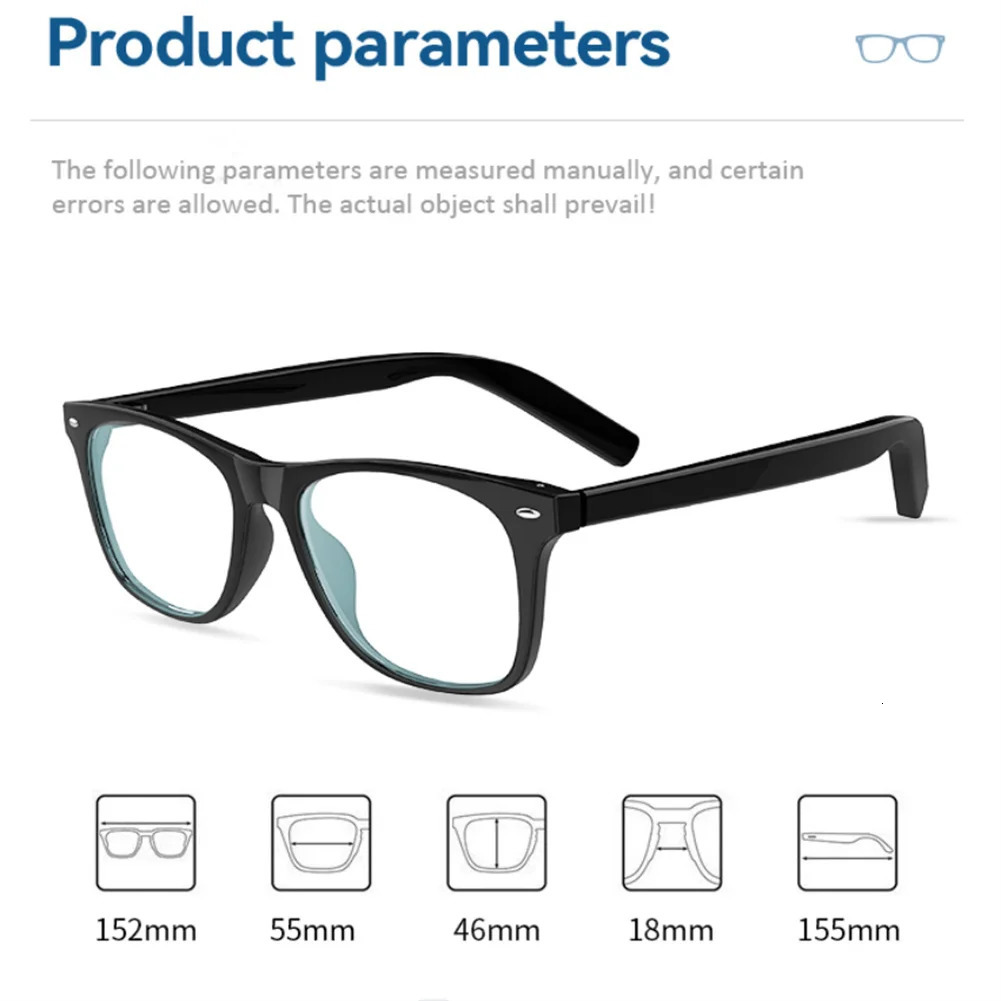 G05 Bluetooth smart glasses wireless sunglasses open earphones waterproof hands-free calling sunglasses 241019 ww