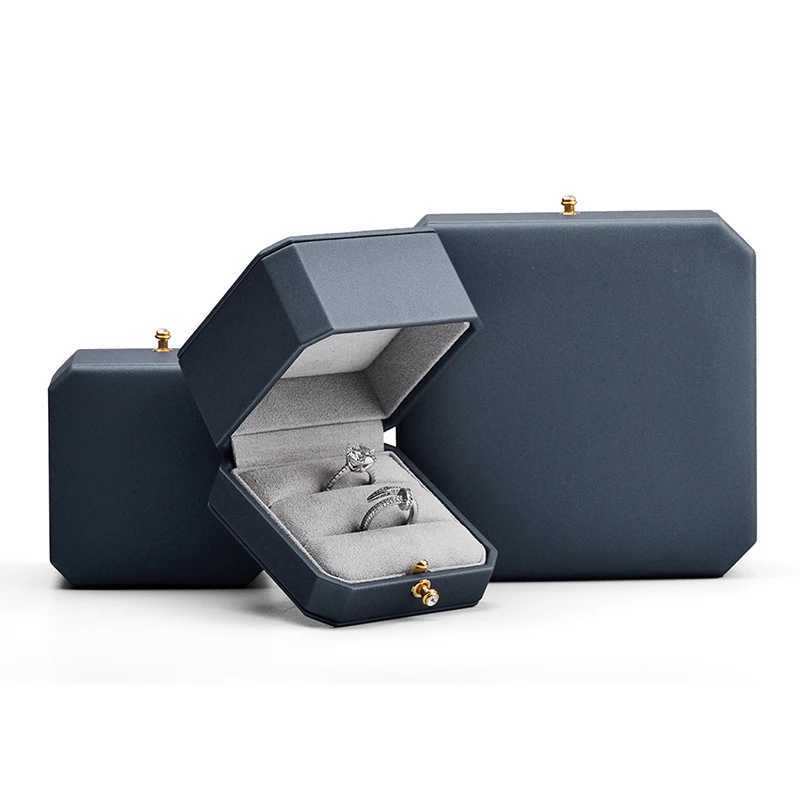 Oirlv Ring Box 2 Rings Wedding Ring Couple Ring 2 Rings Jewelry Box 2 Rings Organizer W241019