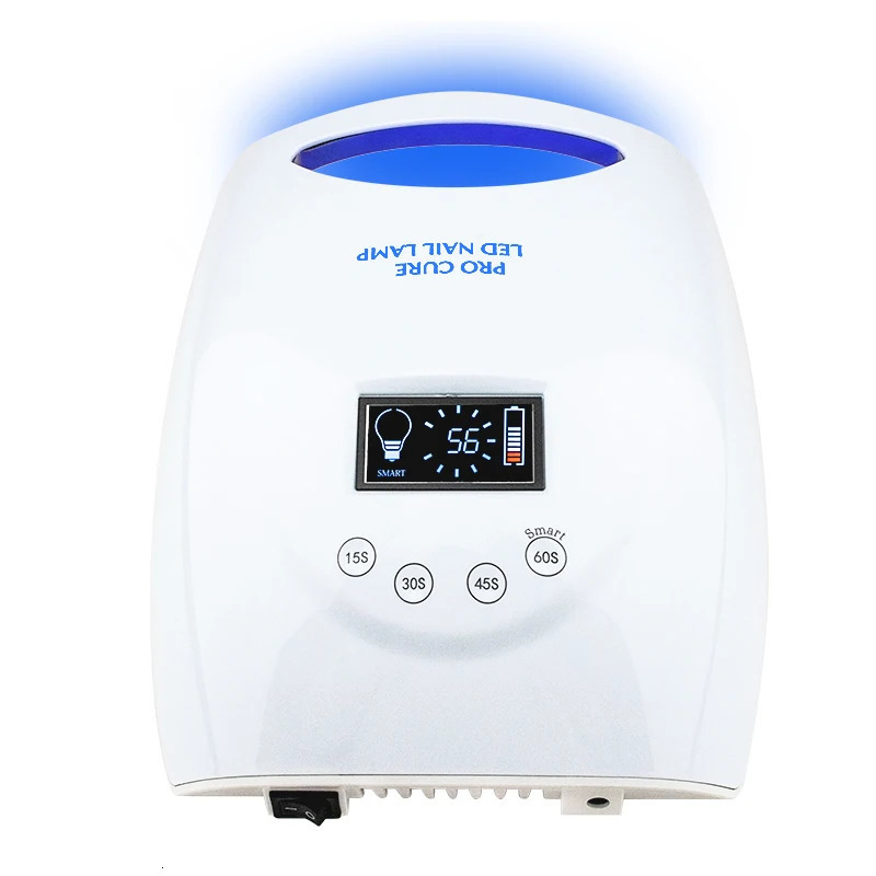 Charging 48W UV LED tail light used for Manicure wireless battery nail dryer used for curing gel polishing cordless nail art tool light 241018