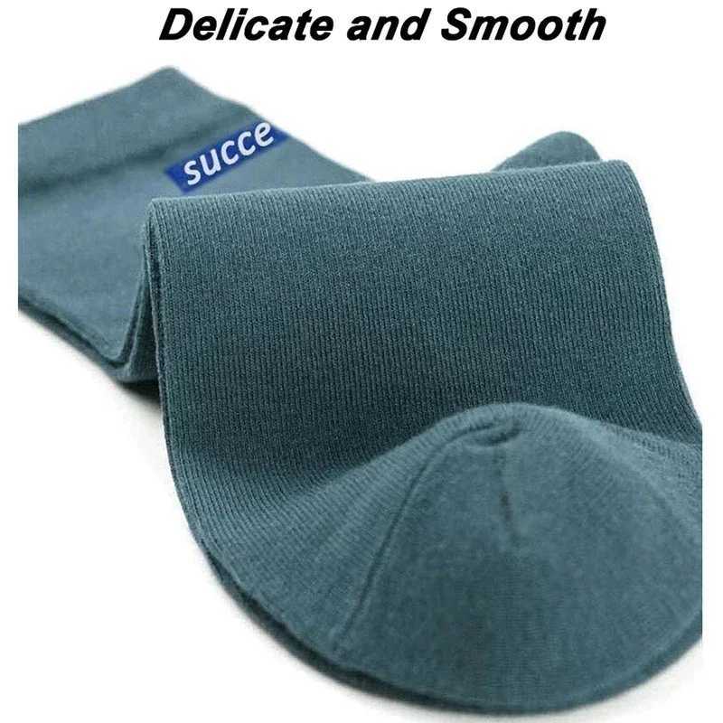 6pairs Breathable Cotton Sports Stockings Men Bamboo Fiber Autumn and Winter Men Socks Sweat Absorption Deodorant Business SoxXJ241019