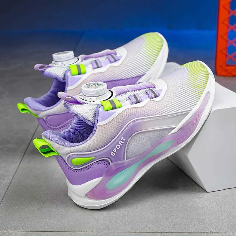 Athletic Outdoor Boys Girls Shoes Tennis Running Lightweight Breathable Sneakers for Kids H241019