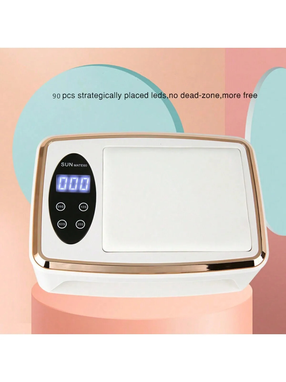 90 LED nail dryer LED nail lamp UV lamp for curing full gel nail polish motion sensing ergonomics foot salon tool space 241018
