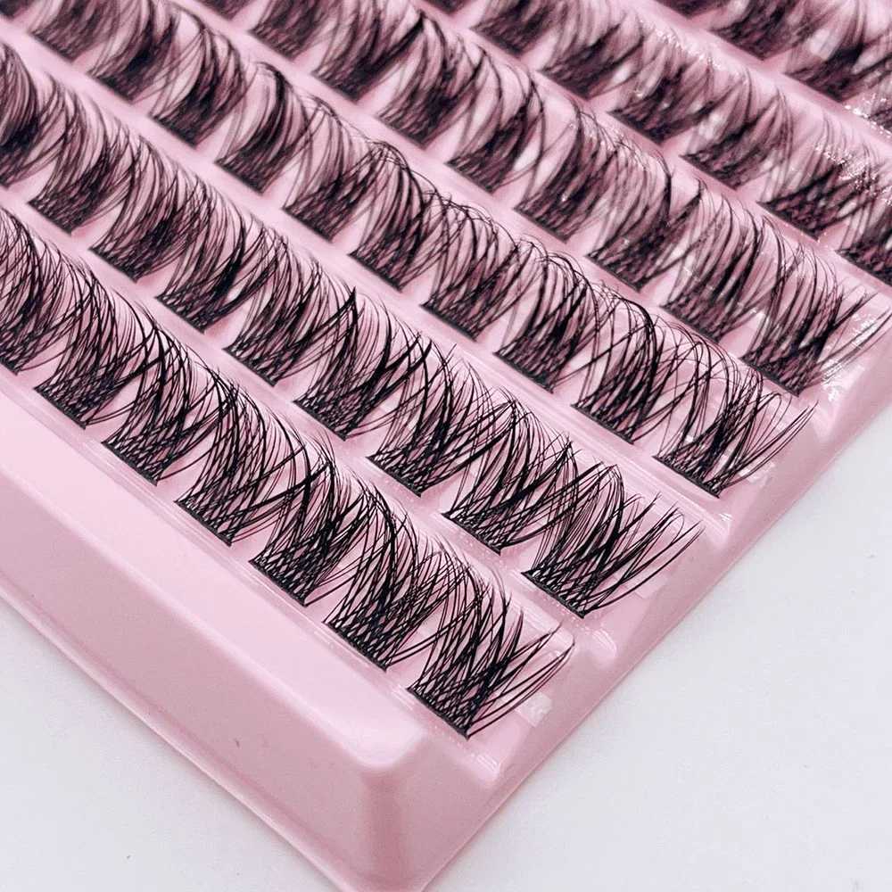 DIY Clusters Eyelash Extension Segmented Lashes 120 Volume Natural Cluster Segmented Eyelashes Bundle LashesXJ241019