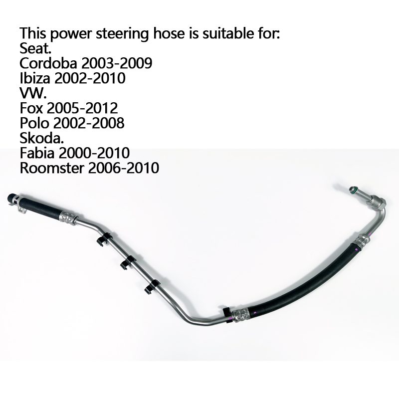 Power Steering Return Hose For VW Skoda Seat 6Q1423891H