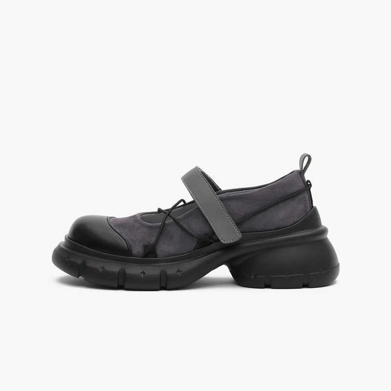 Autumn Chunky Women Sports Shoes Fashion Shallow Butterfly-knot Platform Sneakers Ladies Casual Flats Outdoor Mary Jane ShoeC241019