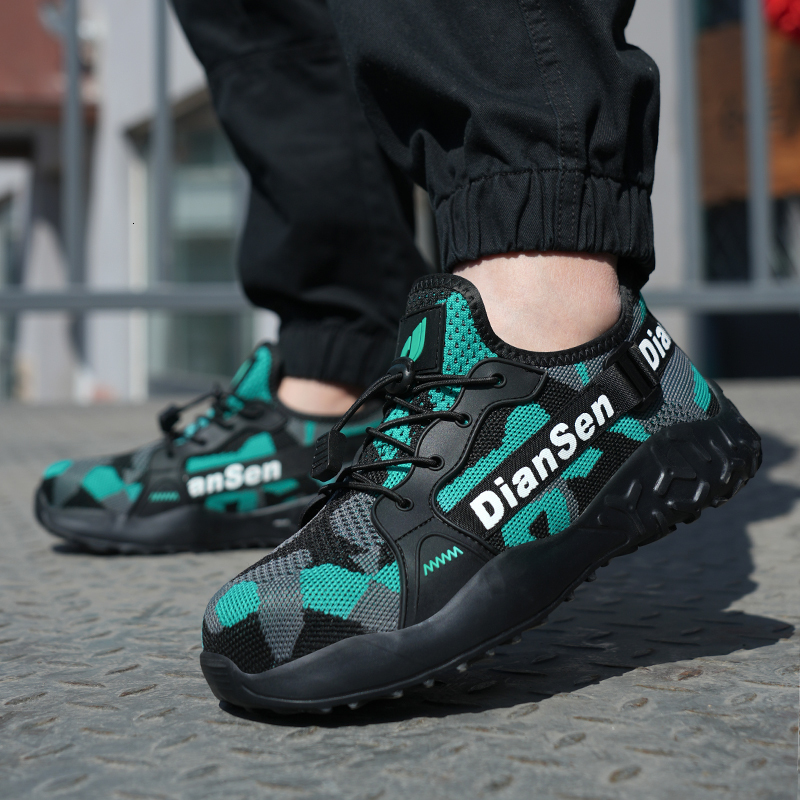 Toe Summer Steel Work For Men Construction Sneakers Light Breathable Safety Boots Anti Puncture Working Shoes Ddmywed Ddmysaturn