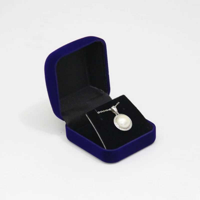 Stud Earrings Storage Box Pendant Earrings Pendant Organizer Box High Velvet Small Necklace Jewelry Display Gift Packaging Box W241019