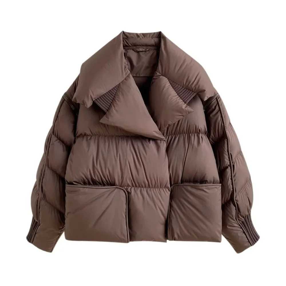 Women's Down Parkas Down jacket womens white duck down jacket womens T-shirt warm Parkas detachable Slves jacket 2024 winter inflatable jacket sh