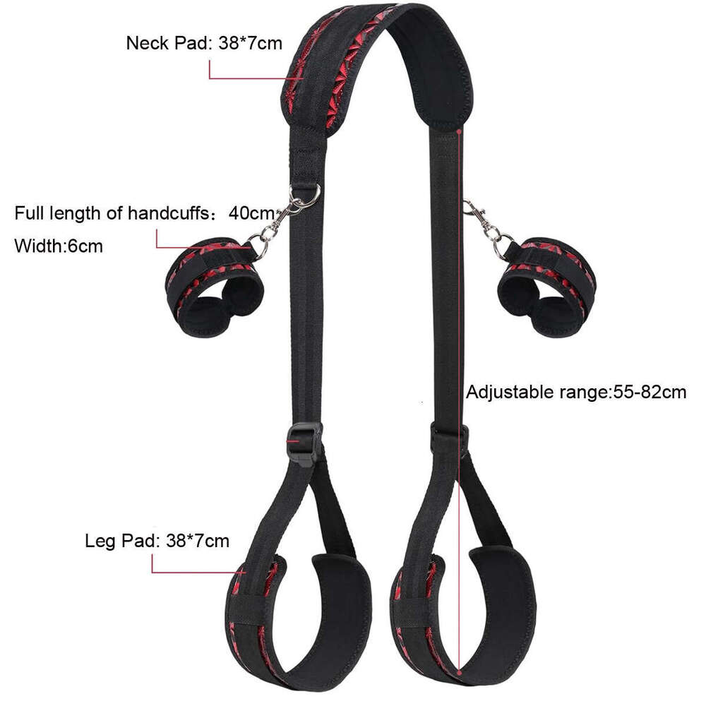 BDSM Sex Bondage Handcuffs Fetters Foot Fetish Leg Open Restraint Sex Game Accessory Sex Toys for Private Life Training Tool